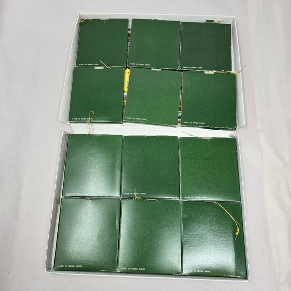 Trim A Tree 1982 The 12 Days Of Christmas Ornaments Folk Art Handmade & Painted - Picture 5 of 13